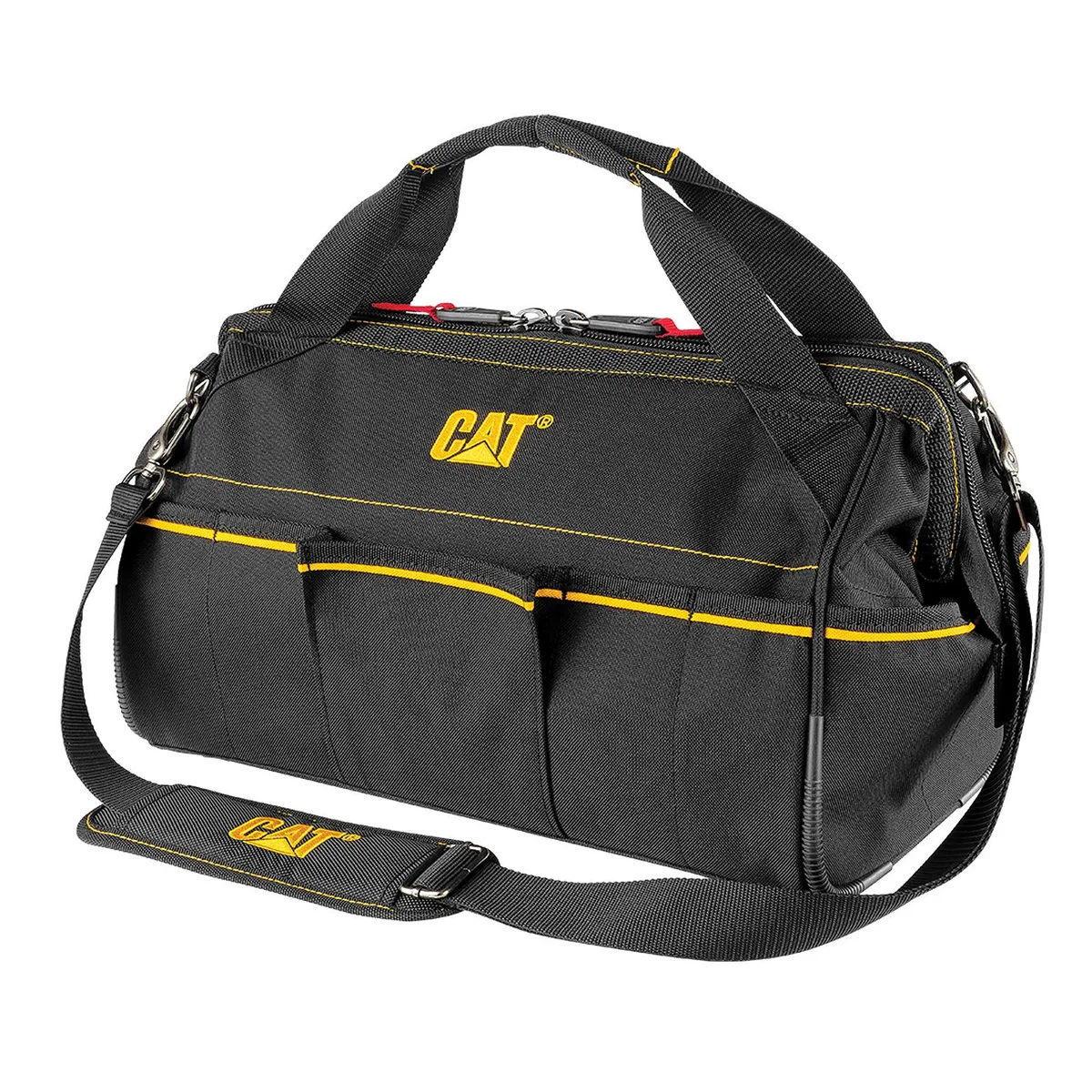 CAT CAT 16-Inch Wide-Mouth Tool Bag 14 Pockets 1680D Polyester 980206N — product photo