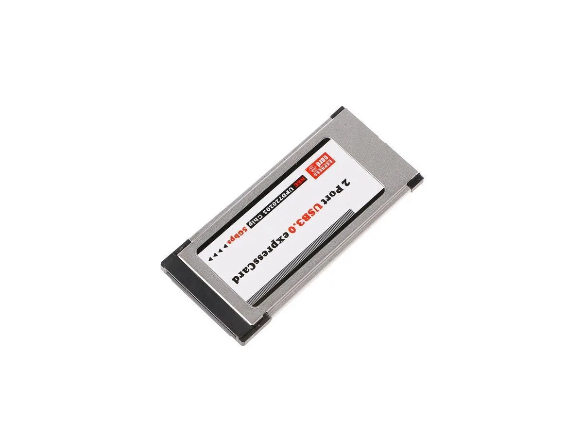 BONAEVER BONAEVER ExpressCard 34mm to USB 3.0 2-Port Adapter — product photo