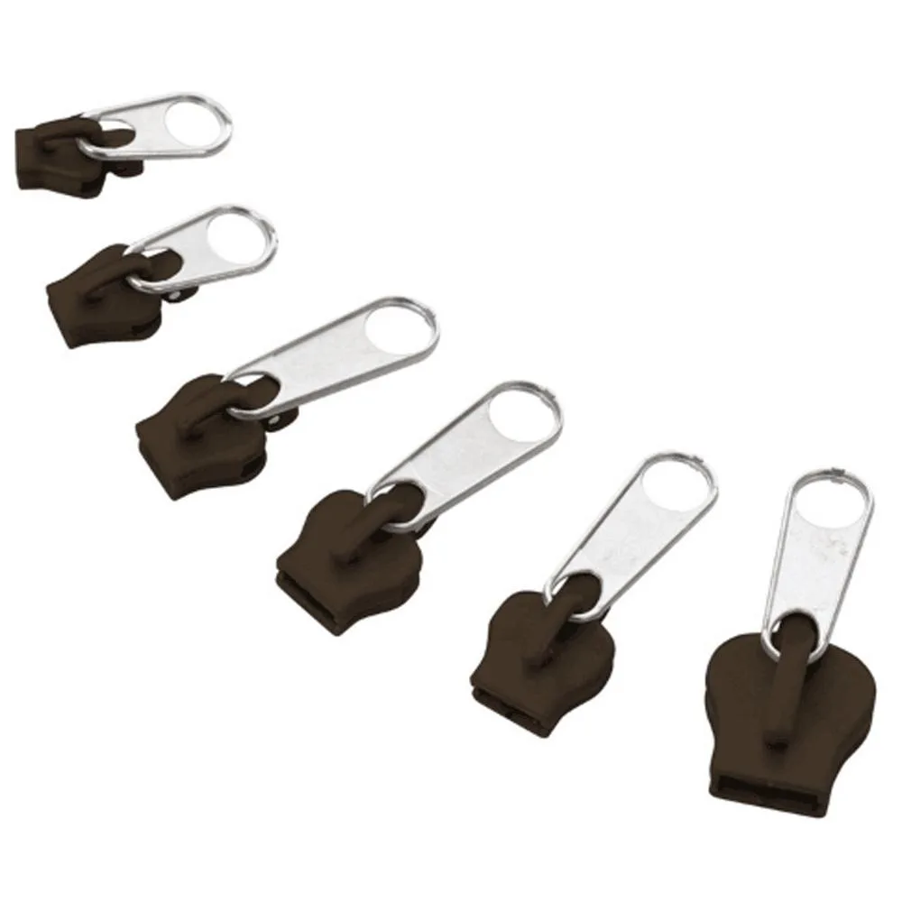 TVTime Direct TVTime Direct Zipper Fixers Brown 6-Piece Set — product photo