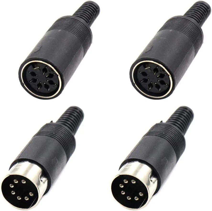 Boxwave Boxwave 2 Sets 7-Pin DIN Audio Adapter Black — product photo