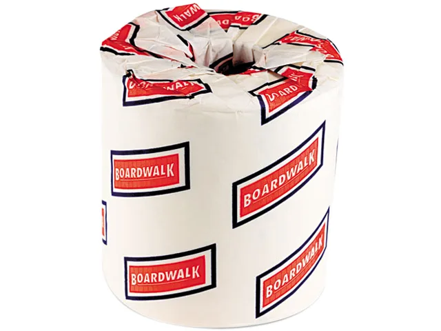 Boardwalk Boardwalk 6150 Bathroom Tissue, Two-Ply, White, 500 Sheets, 96 Rolls — product photo