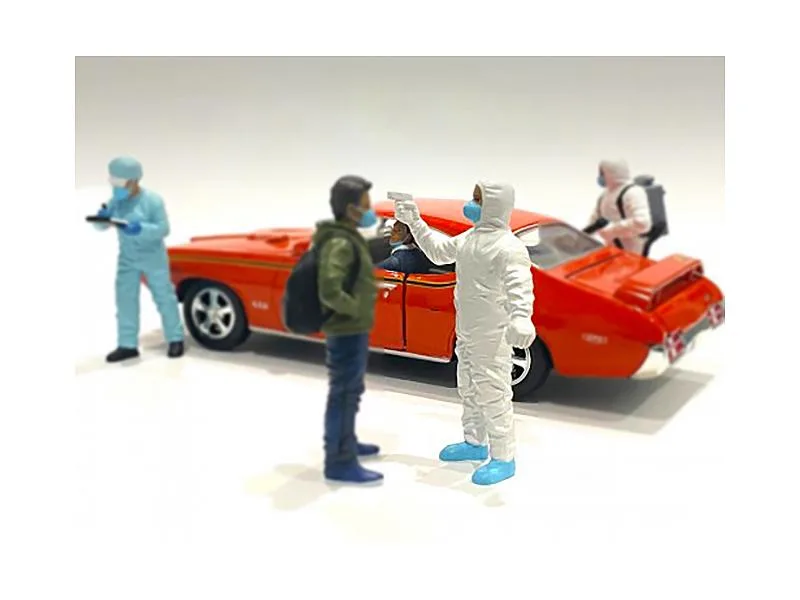American Diorama American Diorama Hazmat Crew Figurine VI 1/24 Scale 76372 — product photo