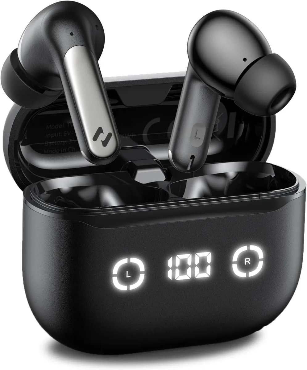 YINGHUA YINGHUA NC01T Wireless Earbuds Bluetooth 5.4 40H 30dB ANC — product photo