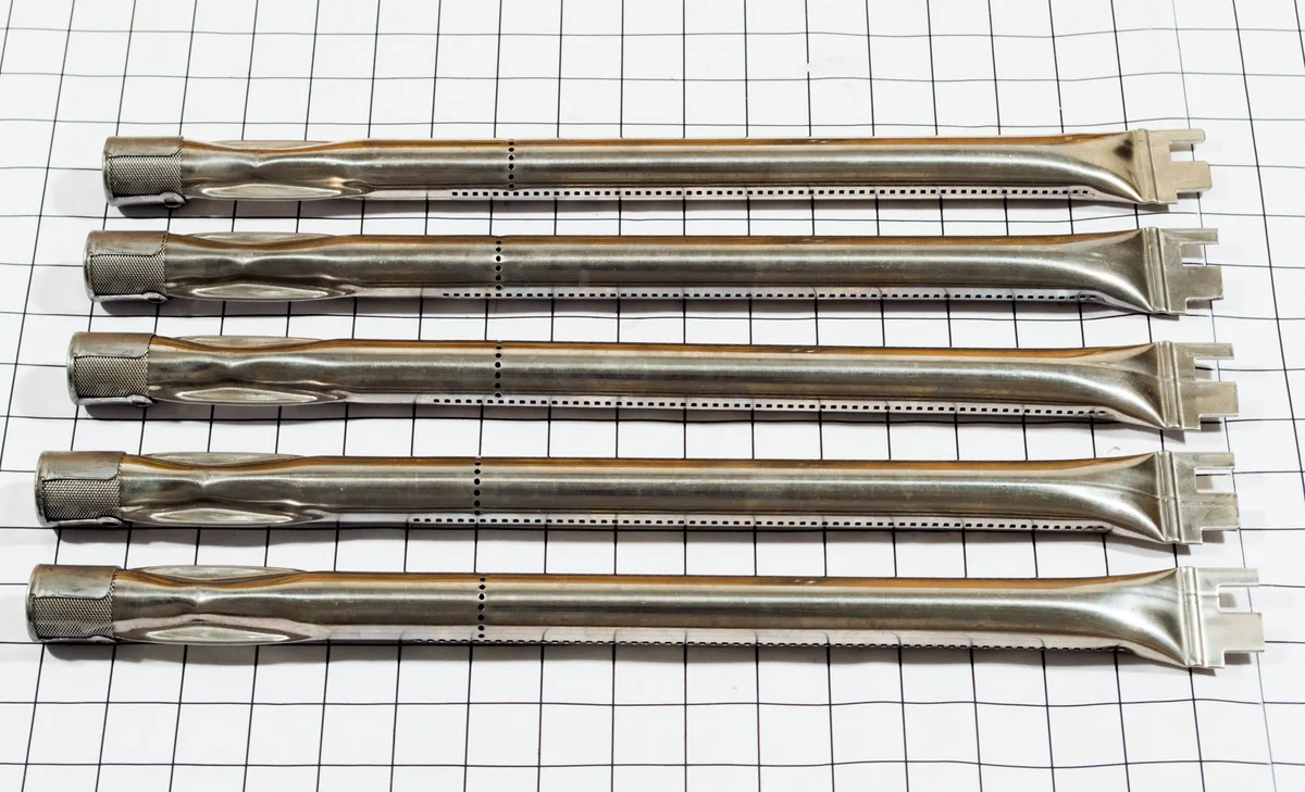 weber Weber 30500702 Burn Tubes Set DUC SS5B LP 17 X 7/8 IN — product photo