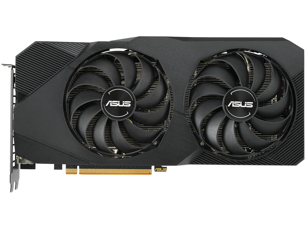ASUS ASUS DUAL-RX5700-O8G-EVO Radeon RX 5700 8GB graphics card — product photo