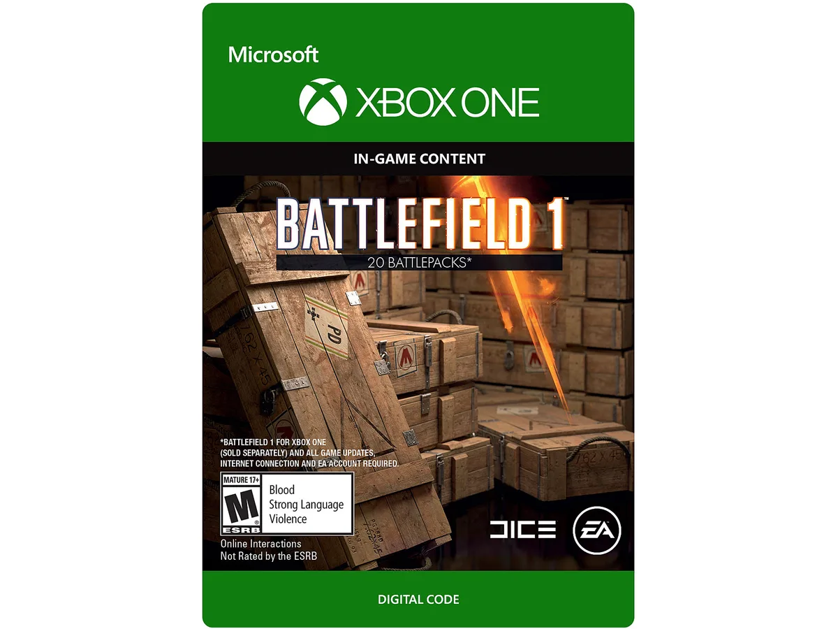 Electronic Arts Electronic Arts 7F6-00083 Battlefield 1 Battlepack X 20 downloadable game — product photo