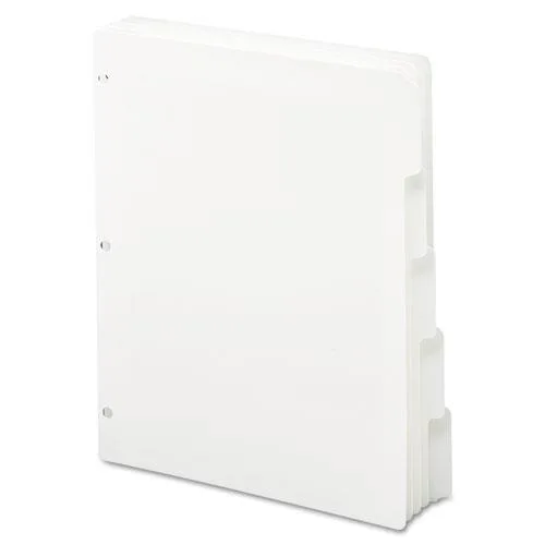 Smead Smead 89415 5-Tab Index Divider 11 x 8.5 card filing — product photo