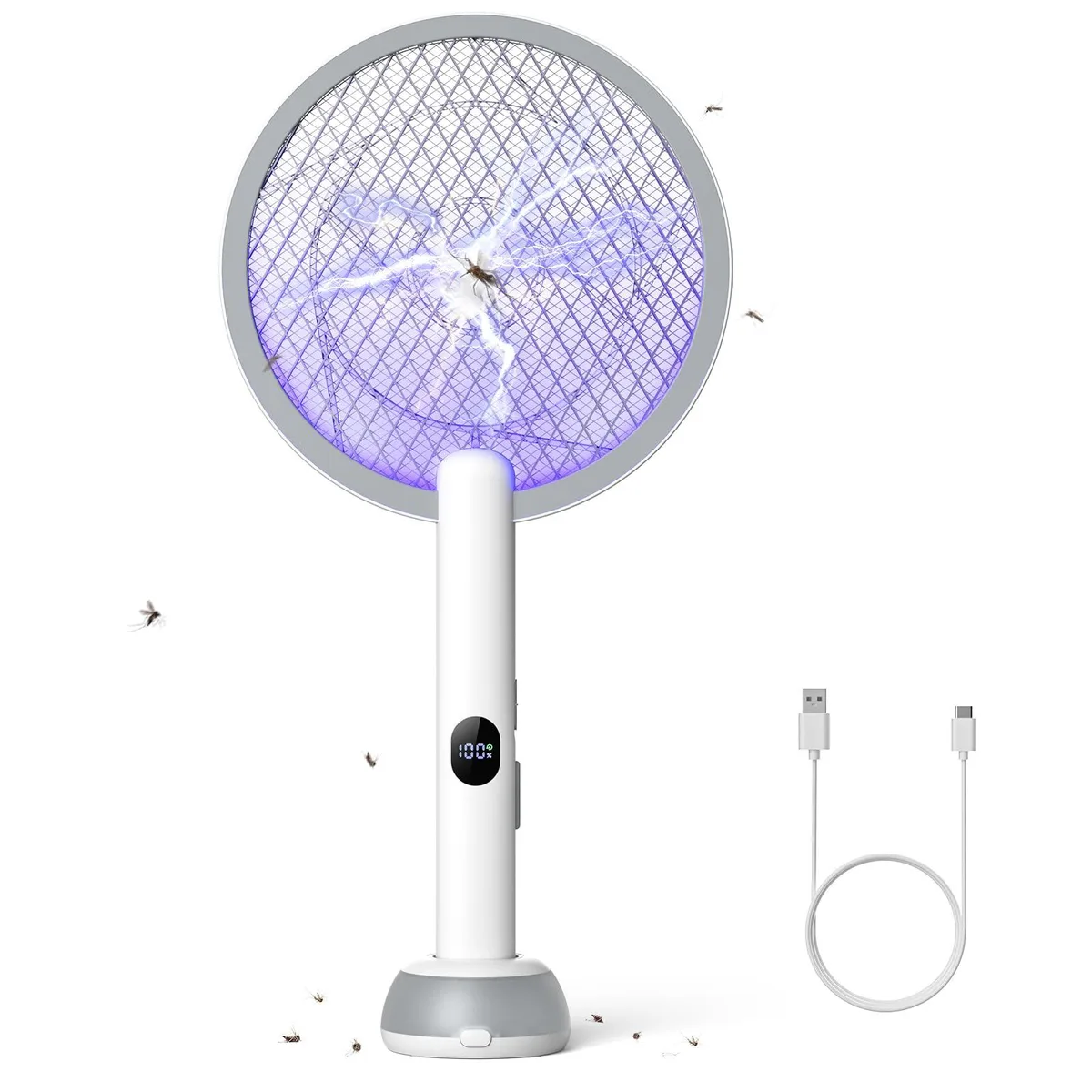 YISSVIC WD-9013 4000V UV Bug Zapper Racket — product photo