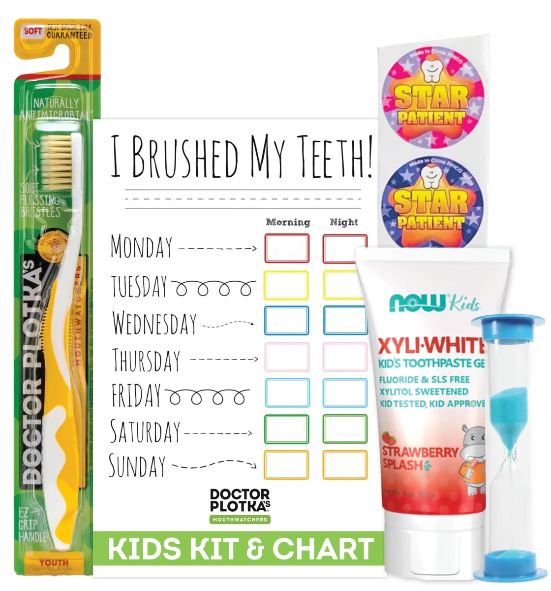 White manual flossing toothbrush with soft dual-layer bristles