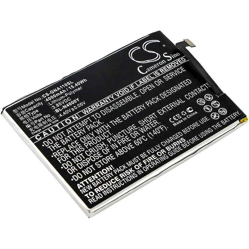 Cameron &amp; Co Cameron &amp; Co DS-CS-GNA110SL cell phone battery 4000mAh 3.85V Li-Polymer black — product photo