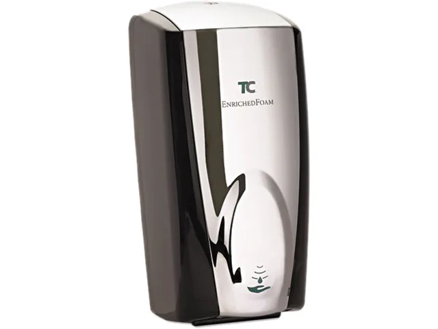 Rubbermaid Commercial Rubbermaid Commercial FG750411 Autofoam Dispenser 1100mL Black/Chrome cleaning — product photo