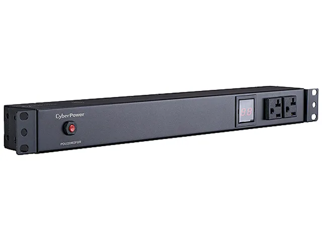 CyberPower CyberPower PDU20M2F8R PDU 20A Metered 1U 10 Outlet 5-20R — product photo