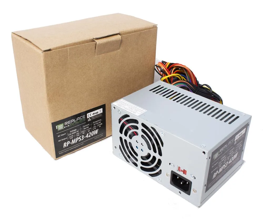 Replace Power Replace Power 2.2 kg ATX power supply for Dell XPS 8300 8500 — product photo
