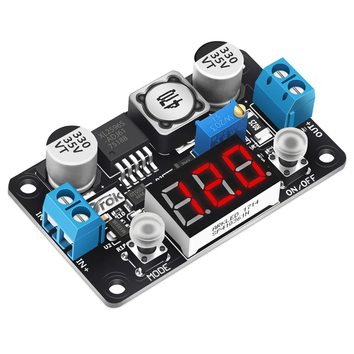 KEHIPI KEHIPI 180057 Buck Converter 4-32V 1.25-30V 3A Power Adapter — product photo
