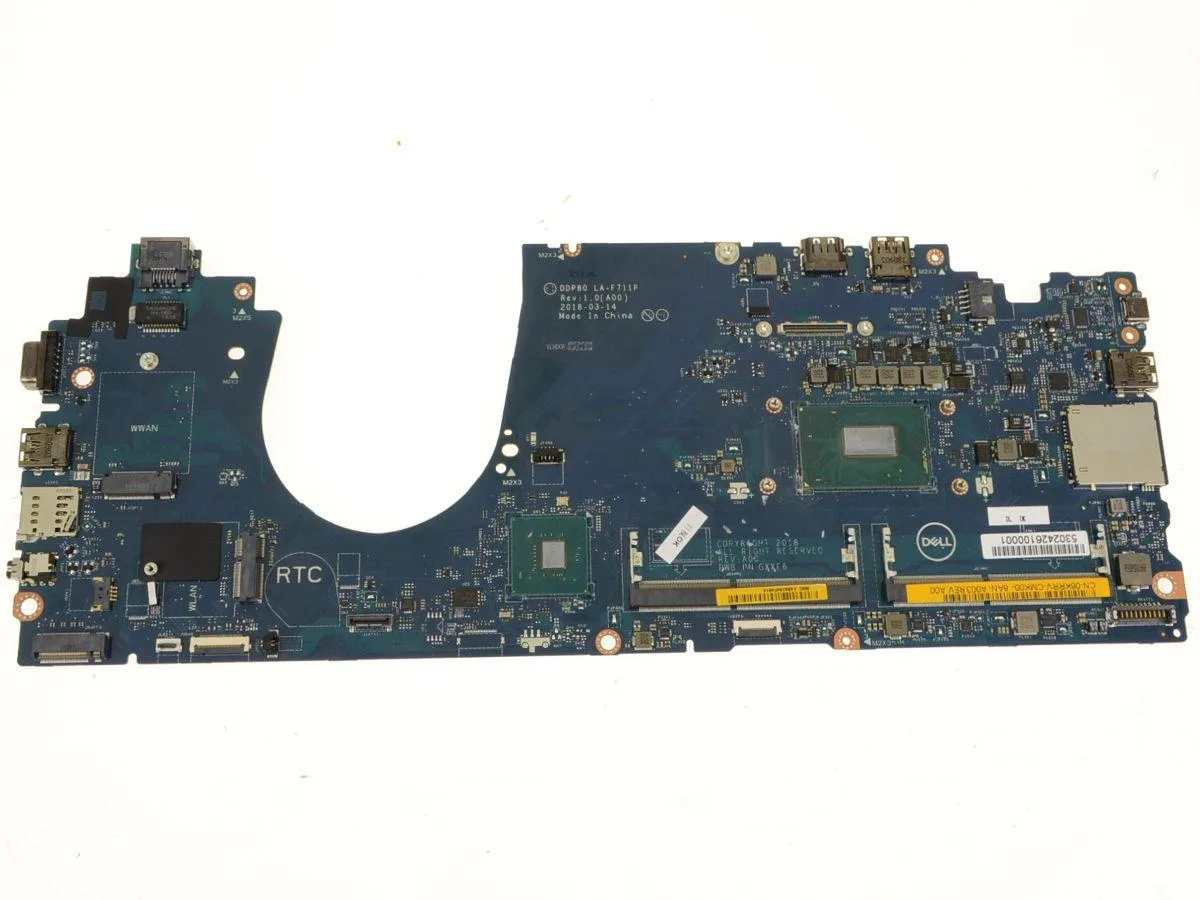 DELL DELL Latitude 5591 Motherboard Intel i7-8850HV 2.6GHz 6KRRV — product photo