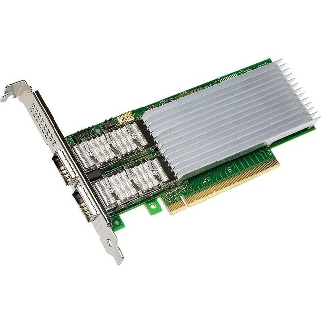 Intel Intel E810CQDA2 Dual Port QSFP28 100Gbps network card — product photo