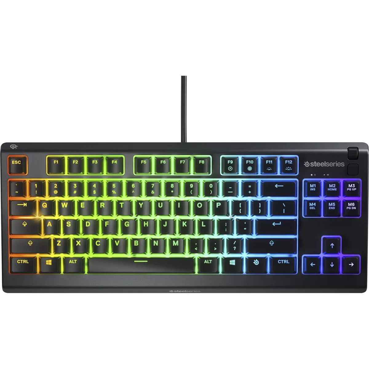 SteelSeries SteelSeries Apex 3 TKL 8-Zone RGB IP32 Gaming Keyboard 64831 — product photo