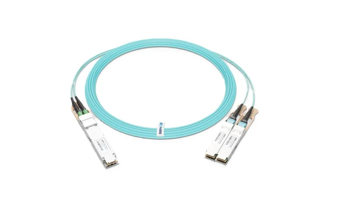 FS NY FS NY MFA7U10-H015 425Gbps 15m OSFP fibre optic cable — product photo