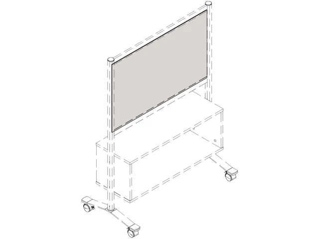 Lorell Lorell 90279 Adaptable Panel Dividers office furniture — 商品照片
