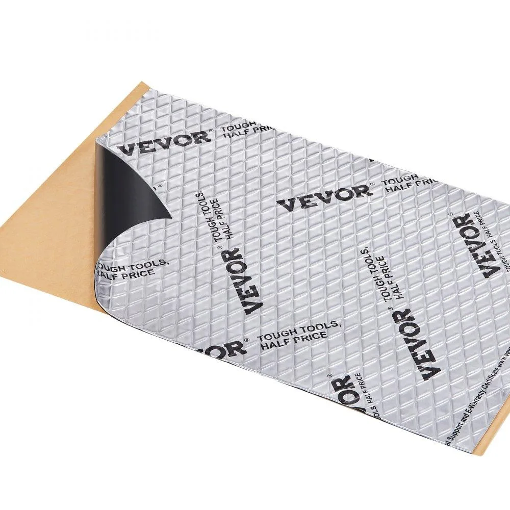 VEVOR VEVOR 6003-128mm-black insulation 52 sq ft 50 mil 47 pcs — product photo