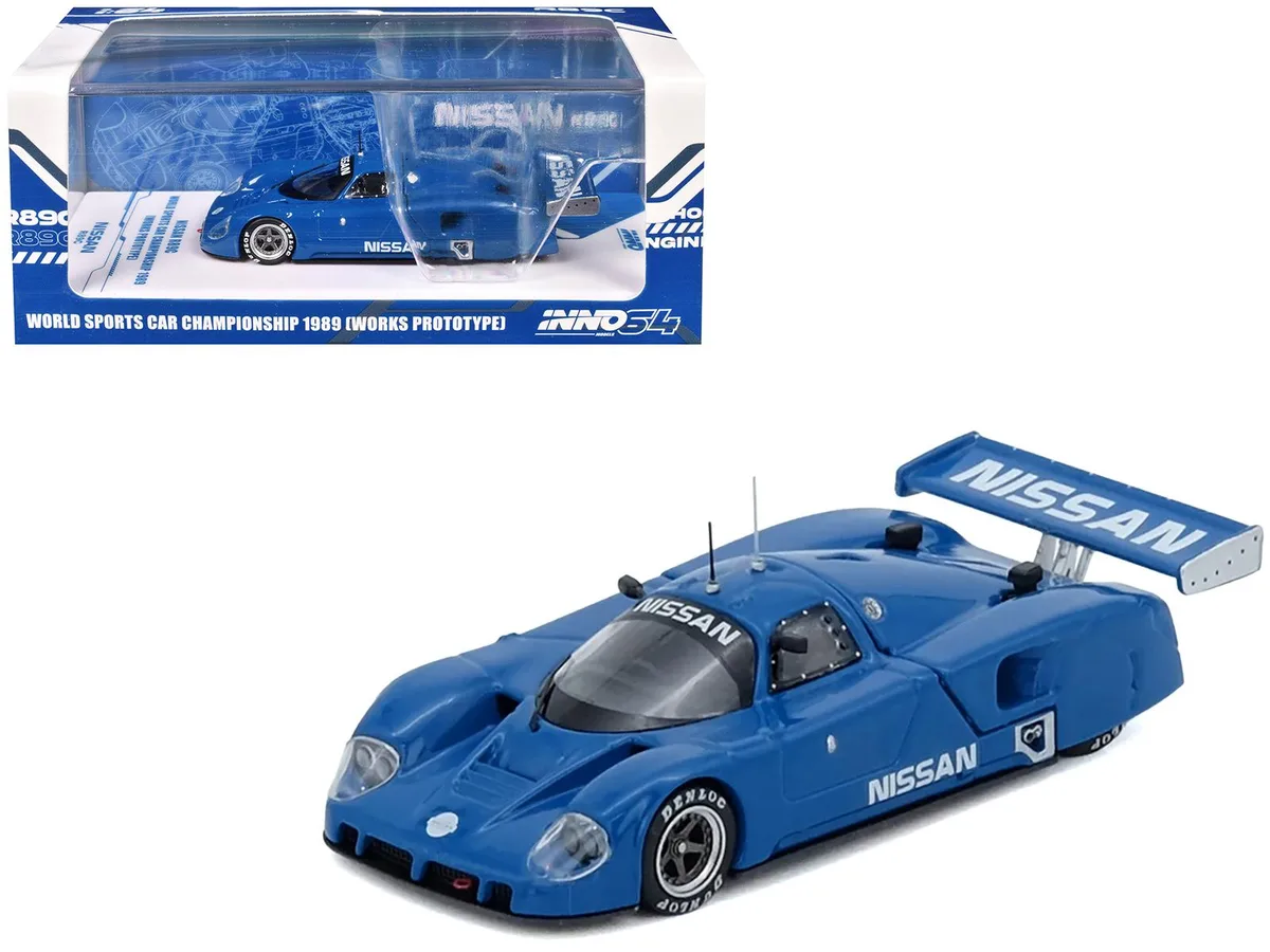 Inno Models Inno Models Nissan R89C Works Prototype Blue 1/64 Diecast 1989 — product photo