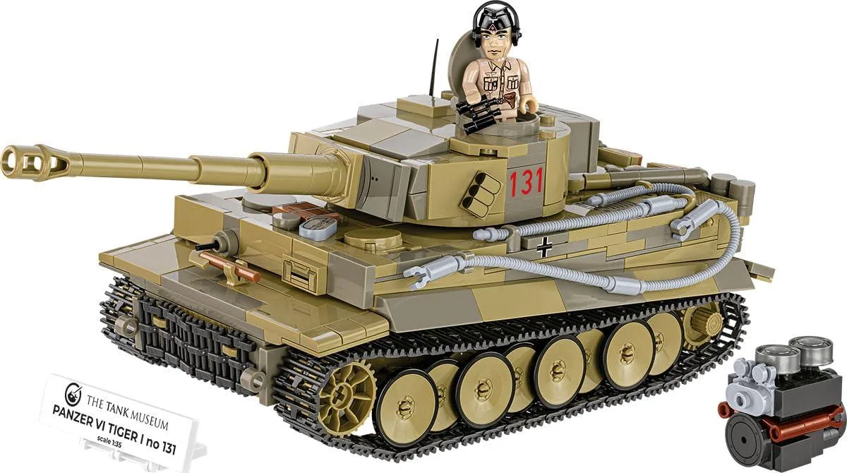 Cobi Cobi 3123 Panzer VI Tiger I no. 131 898-piece 1:35 Scale Building Set — product photo