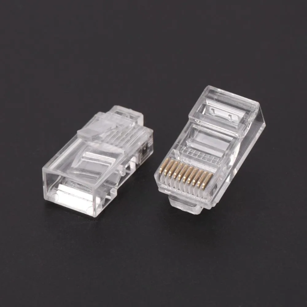 Ruth's sister Ruth's sister 50pcs 10P10C RJ48 Crystal Plug Modular internal power cable — product photo
