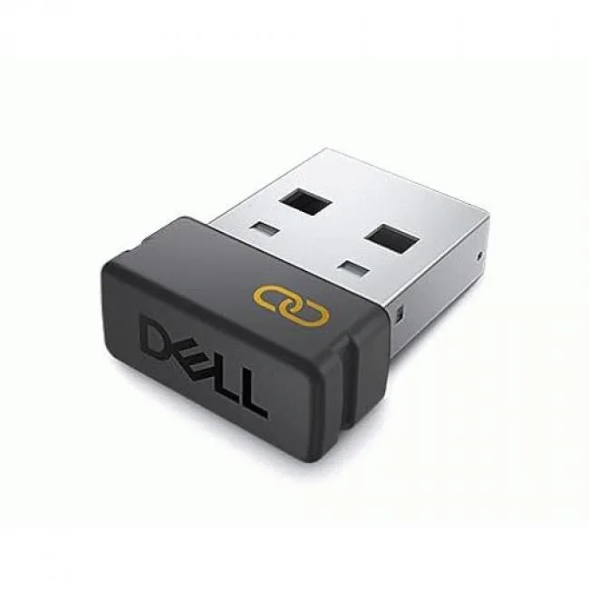 Small USB Type-A dongle with matte black finish