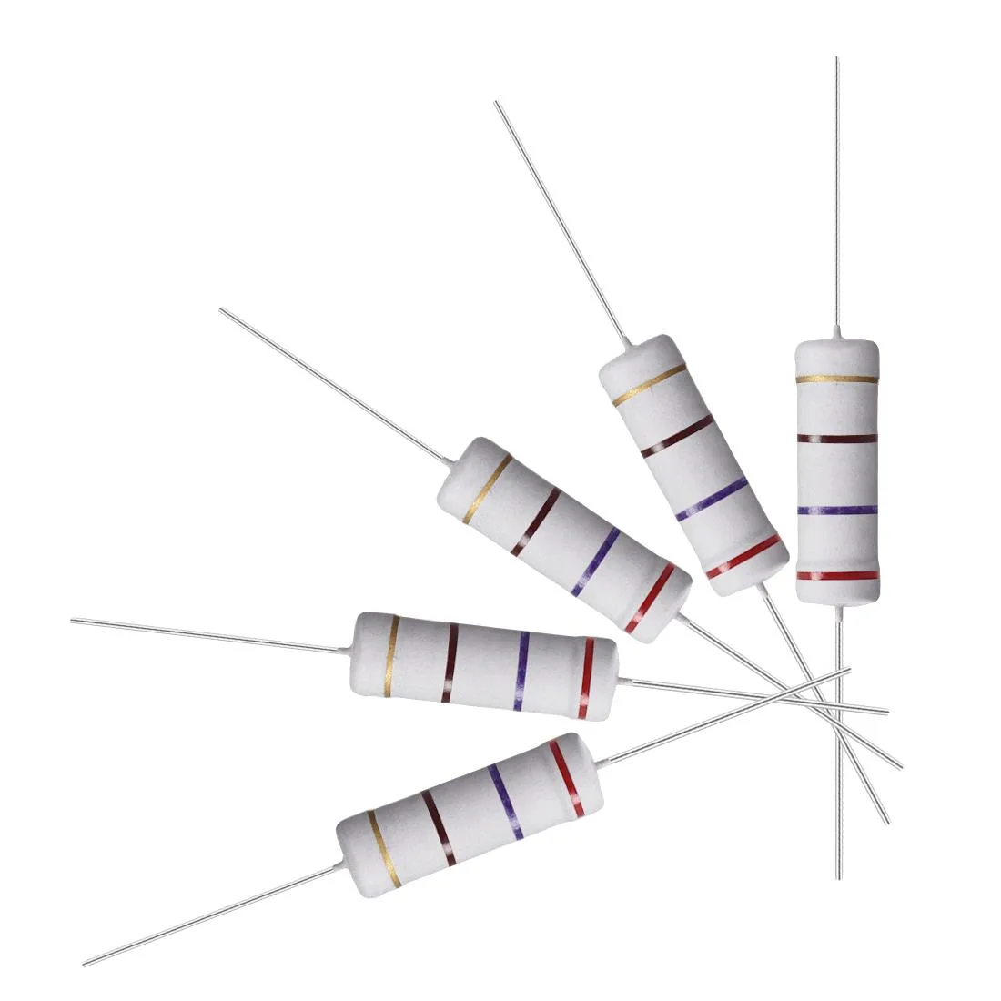 Unique-Bargains Unique-Bargains 50 Pcs 270 Ohm 5W Metal Oxide Film Resistor Axial — product photo