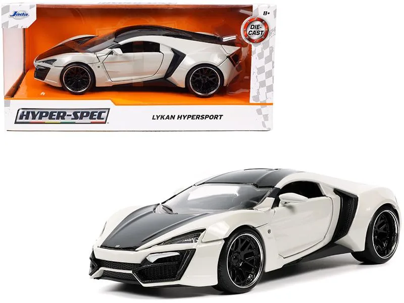 Jada Jada Lykan Hypersport 1/24 Diecast Vehicle Gray Black Hyper-Spec 32947 — product photo