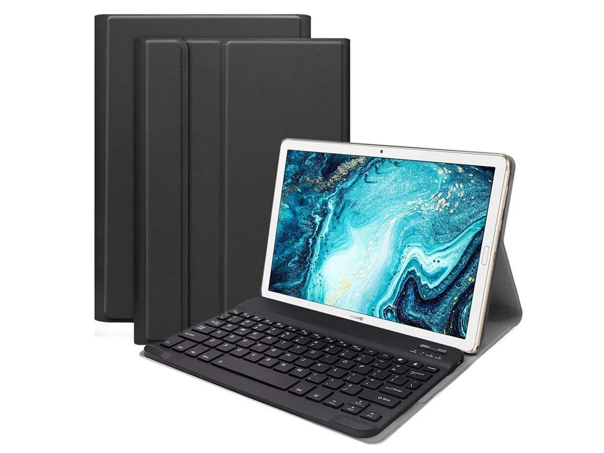 BONAEVER BONAEVER Bluetooth Keyboard Case for Huawei MediaPad M6 10.8 Inch 2019 — product photo