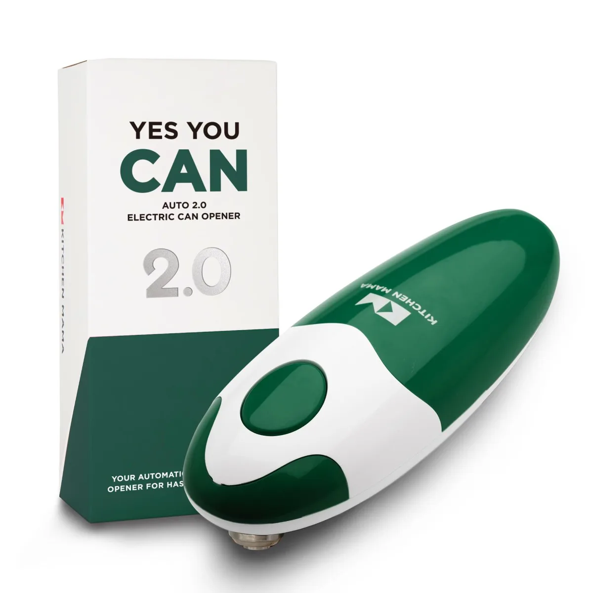 KITCHEN MAMA KITCHEN MAMA 2.0 Electric Can Opener Alpine Green — product photo