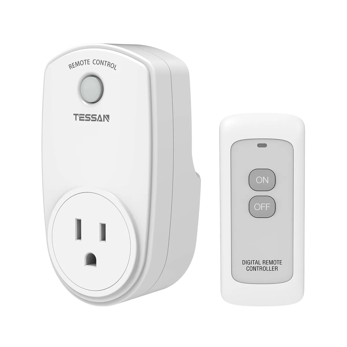 Meterk ES9939U-WH Remote Control Outlet 1200W 100ft — product photo