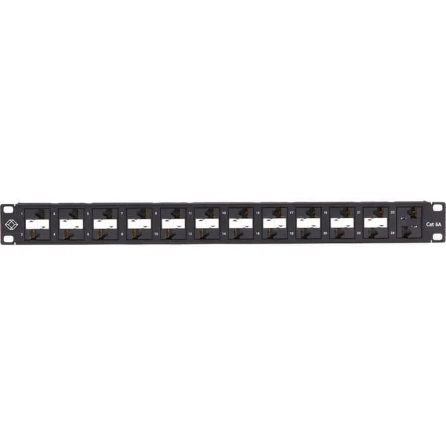 Black Box Corporation Black Box Corporation C6APP7024R2 24-port Cat6A patch panel case accessory — product photo
