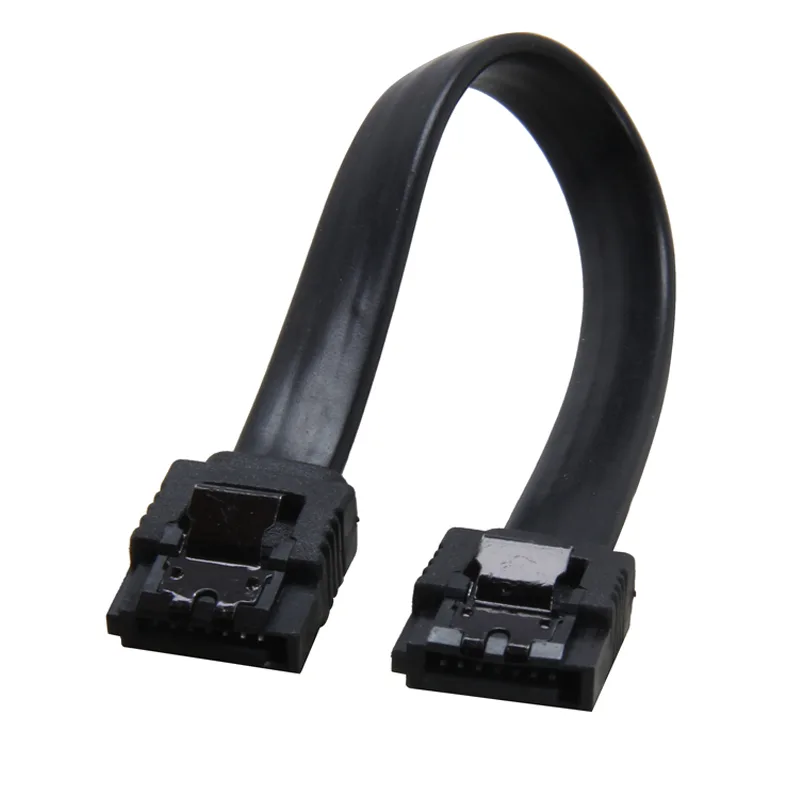 EN-Labs EN-Labs SATA6BK SATA III 6" locking cable — Black — product photo