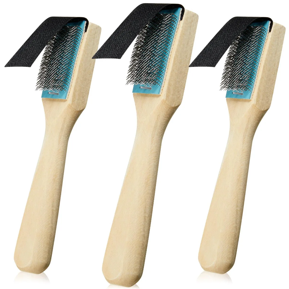 REAL HOME Innovations Dance Shoe Brush 3 pcs Yellow 170 x 28 mm — product photo