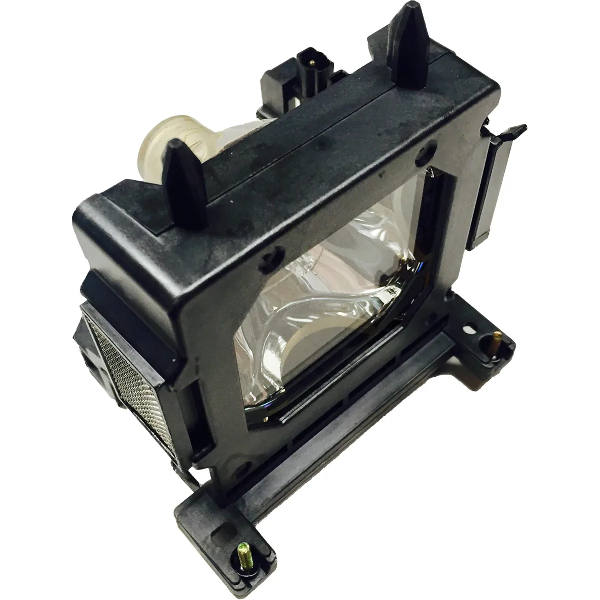 New replacement lamp module for Sony HW40ES projector, 200W AC bulb in black housing