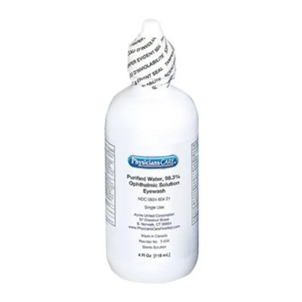 PhysiciansCare PhysiciansCare 7-006G Personal Eye Wash Bottle 4 oz — product photo