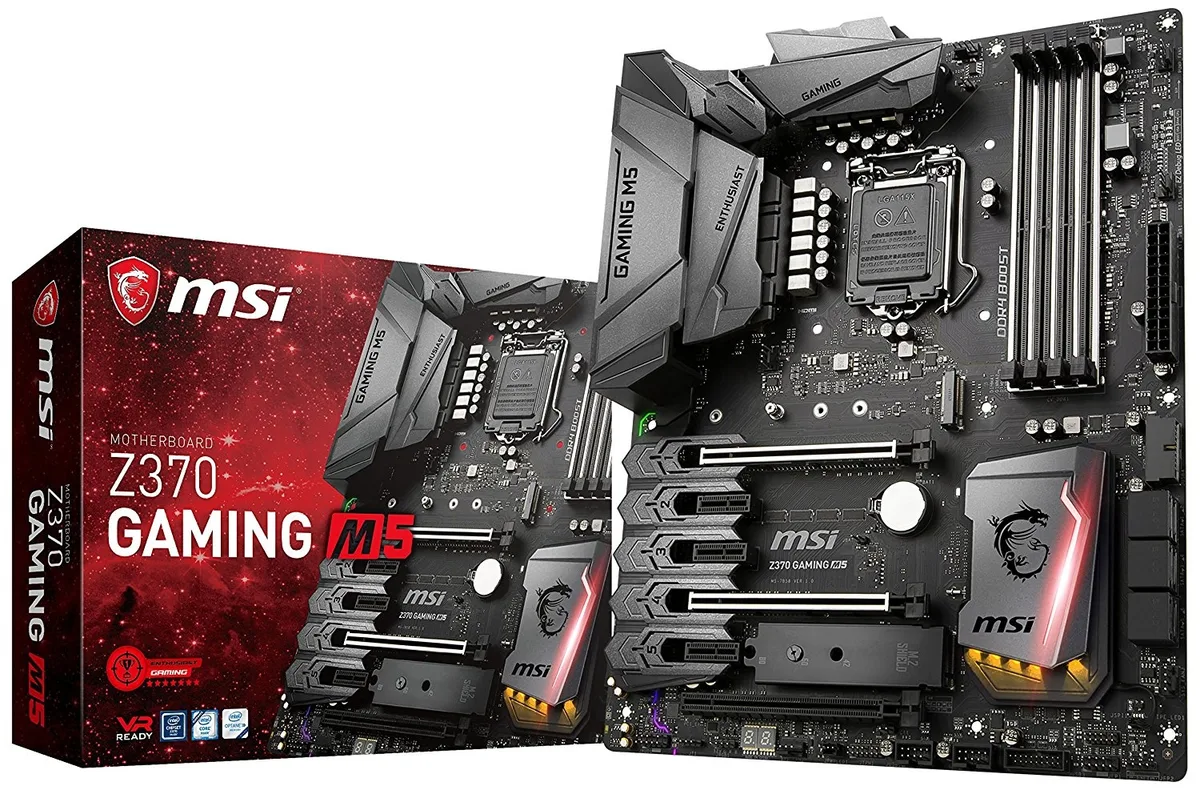 MSI MSI Z370 GAMING M5 Enthusiast Intel motherboard — product photo