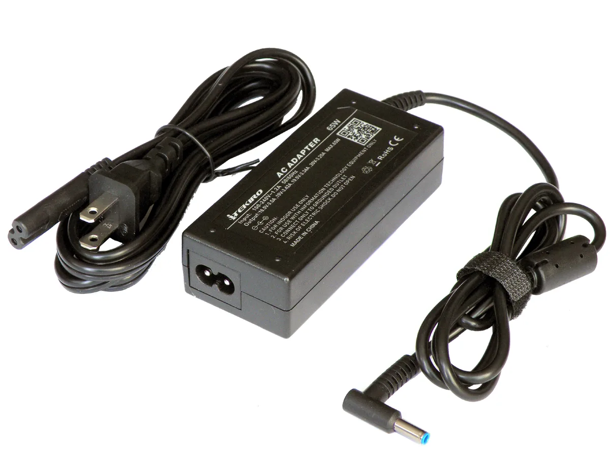 iTekiro 45 W AC adapter with right-angle DC connector and 6 ft cords