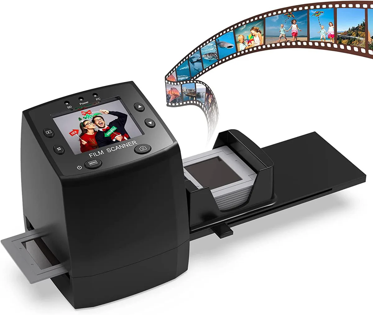 DigitNow! DigitNow! M125 5MP Film Scanner 35mm Slides 1800DPI 2.4in LCD — product photo