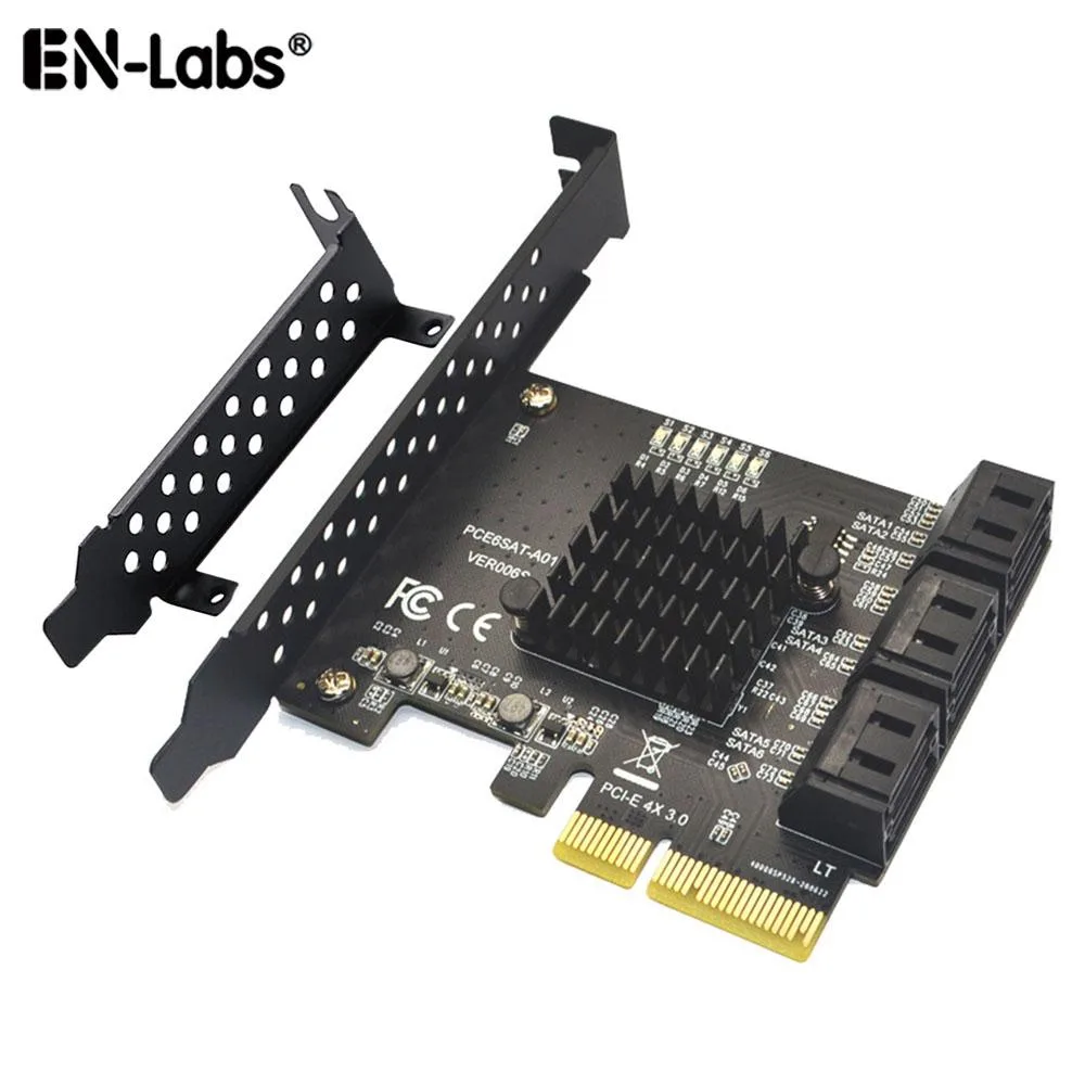 EN-Labs EN-Labs PCIE4X6SATA 6-port SATA 6.0 Gbps controller — product photo