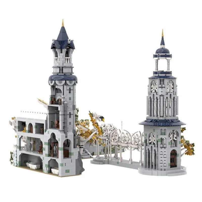 ZITIANYOUBUILD ZITIANYOUBUILD MOC-164397 Medieval Elf City Port Building Blocks Set 5721PCS — product photo