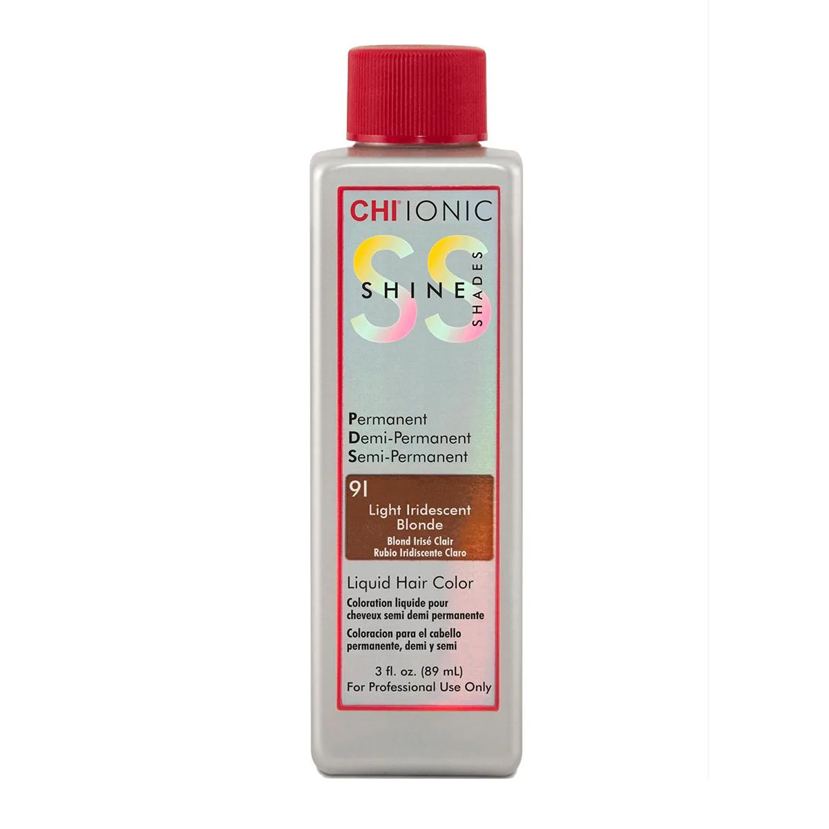 Farouk Systems, Inc. Farouk Systems CHI Ionic Shine Shades 9I Light Iridescent Blonde Hair Color 90ml — product photo