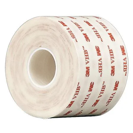 3M 3M 4930 VHB Tape White 25 mil 6" x 5yd — product photo