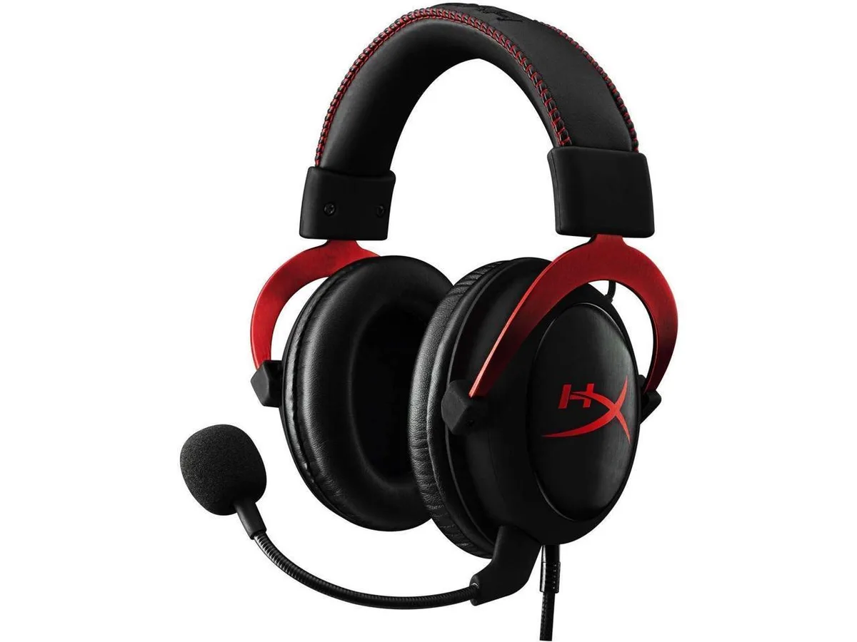 HyperX HyperX Cloud II 7.1 Gaming Headset Red & Black — product photo