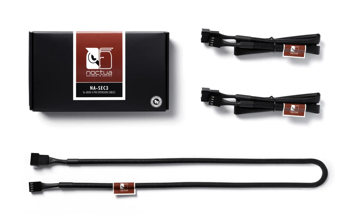 Noctua Noctua NA-SEC3 4-pin Fan Extension Cables 60cm Black — product photo