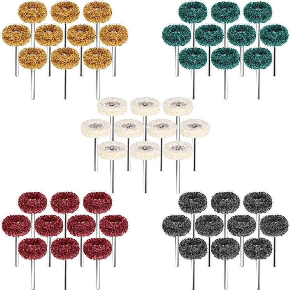 The Perfect Part The Perfect Part Nylon Polishing Wheel Kit 50-piece pneumatic accessory — product photo