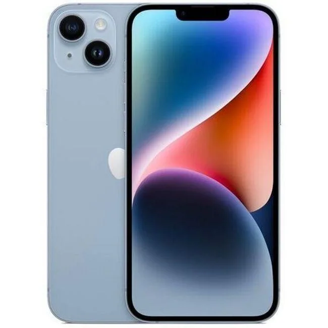 Apple Apple iPhone 14 128GB Blue Dual eSim Cell Phones - Unlocked — product photo