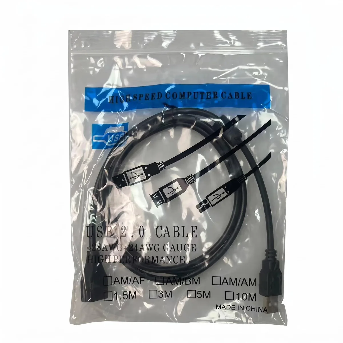 No Sew No Sew USB 2.0 Extension Cable 1.5 m Type A Male to Female 28/24 AWG — product photo